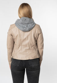 Lederjacke 1101-0894 cream