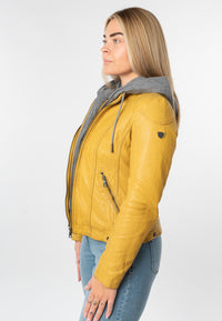 Lederjacke 1101-0894 maize