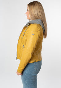 Lederjacke 1101-0894 maize