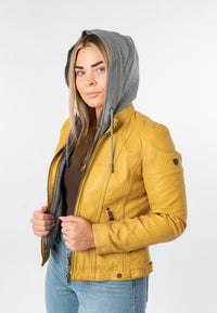 Lederjacke 1101-0894 maize
