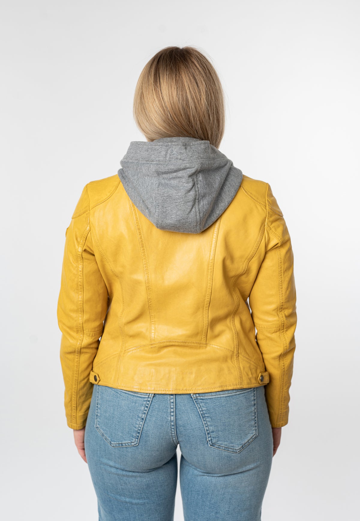 Lederjacke 1101-0894 maize