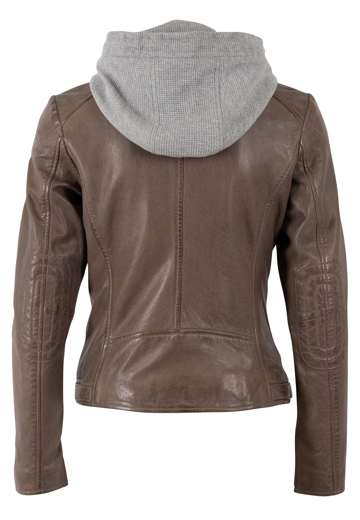 Lederjacke 1101-0895 light taupe