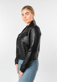 Lederjacke 1101-0896 black