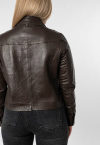 Lederjacke 1101-0896 brown