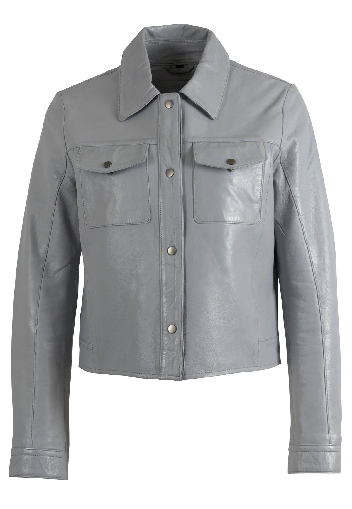 Lederjacke 1101-0896 ice blue