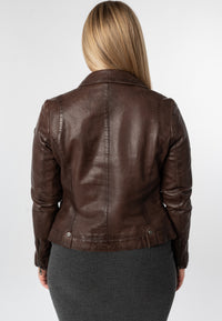 Lederjacke 1101-0897 brown