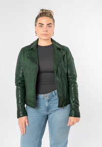 Lederjacke 1101-0897 green