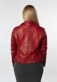Lederjacke 1101-0897 red