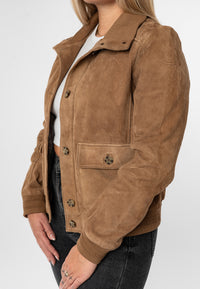 Lederjacke 1101-0900 dark camel