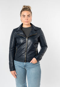 Lederjacke 1101-0902 navy