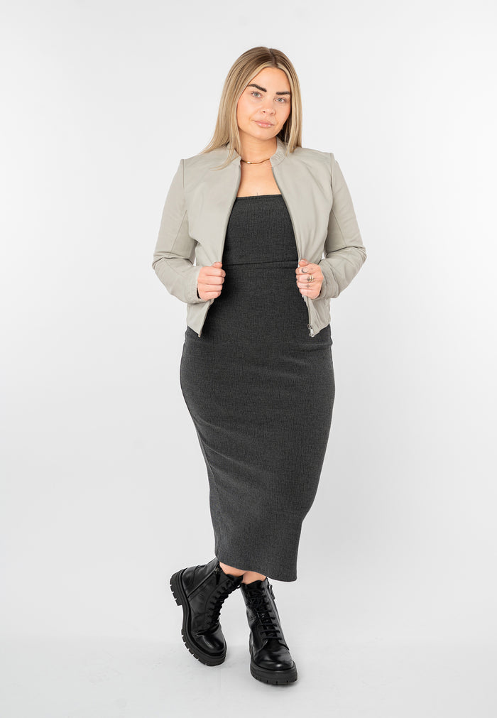 Lederjacke 1101-0903 offwhite