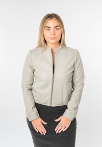 Lederjacke 1101-0903 offwhite