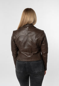 Bikerjacke 1101-0910 brown