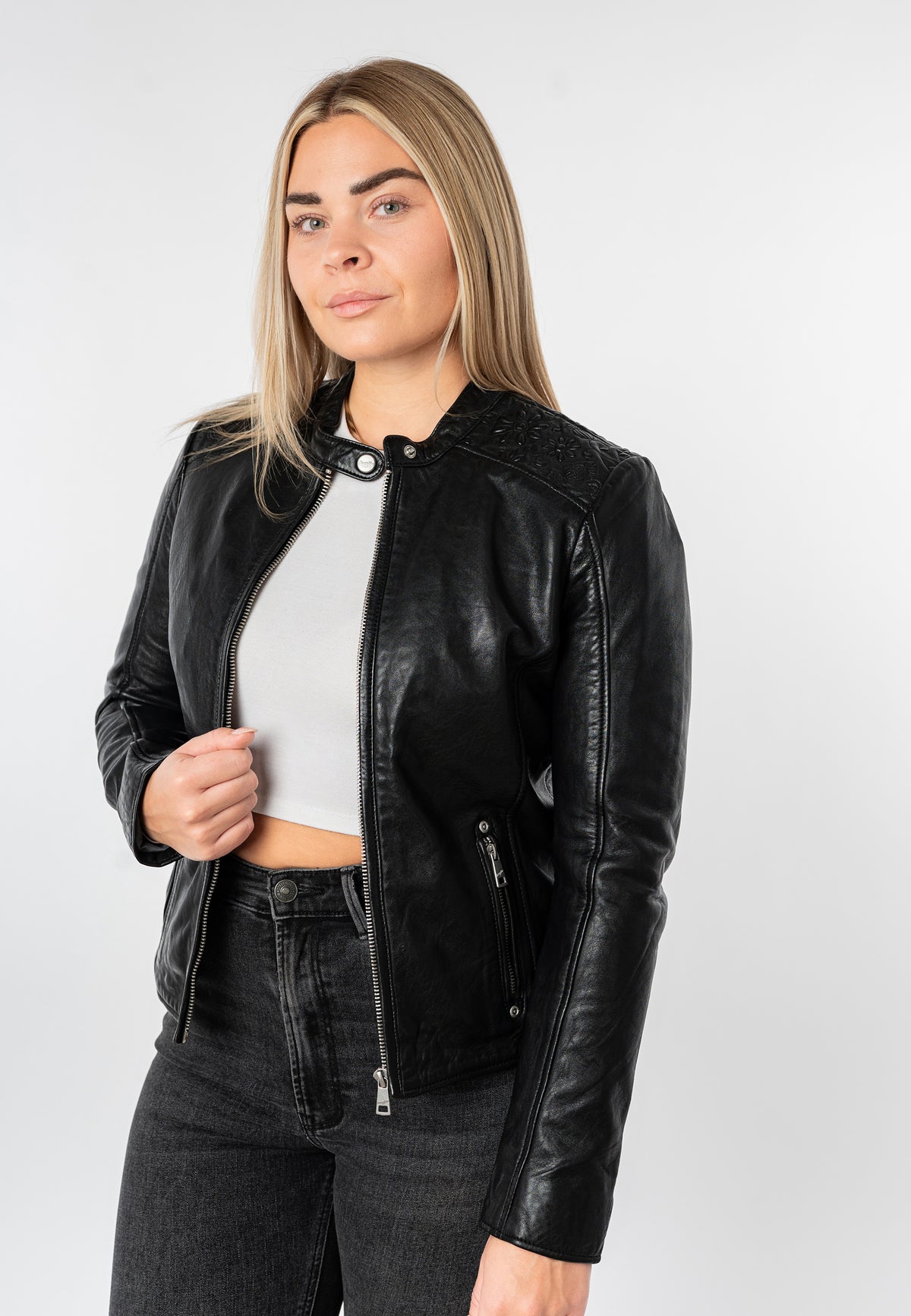 Lederjacke 1101-0911 black