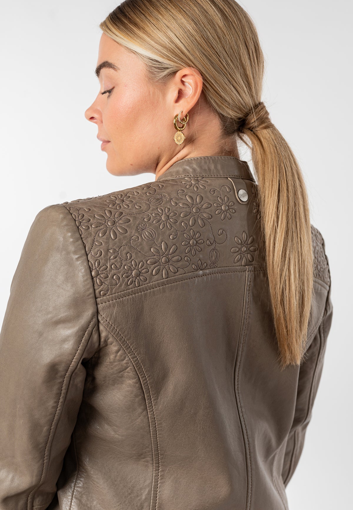 Lederjacke 1101-0911 elephant