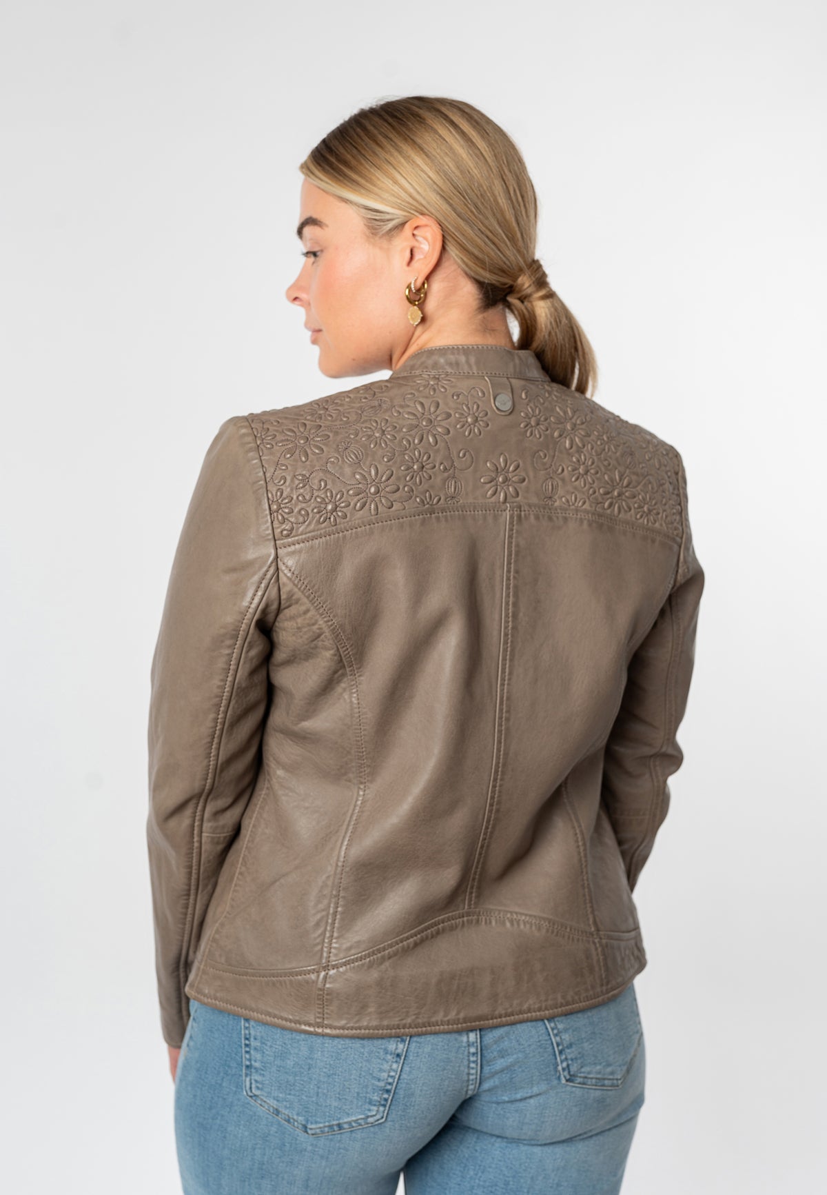 Lederjacke 1101-0911 elephant