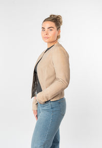 Lederjacke 1101-0916 cream