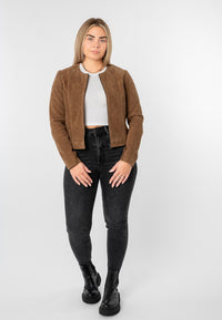 Lederjacke 1101-0916 dark camel