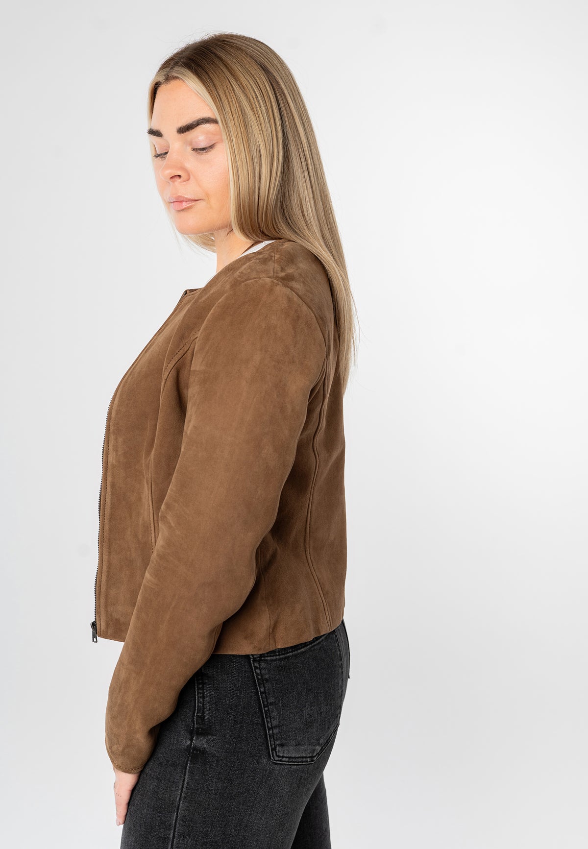 Lederjacke 1101-0916 dark camel