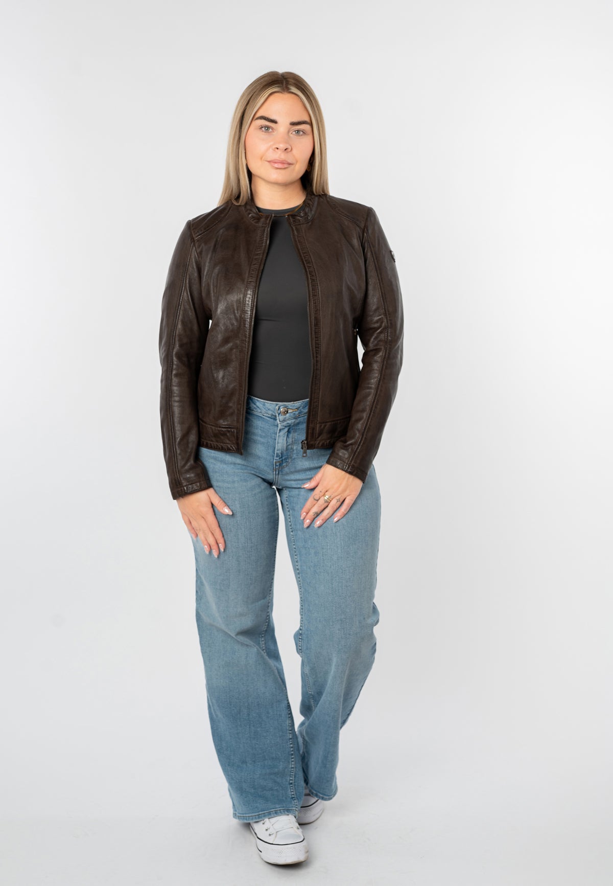 Lederjacke 1101-0917 brown