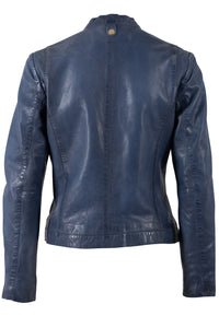 Lederjacke 1101-0919 blue