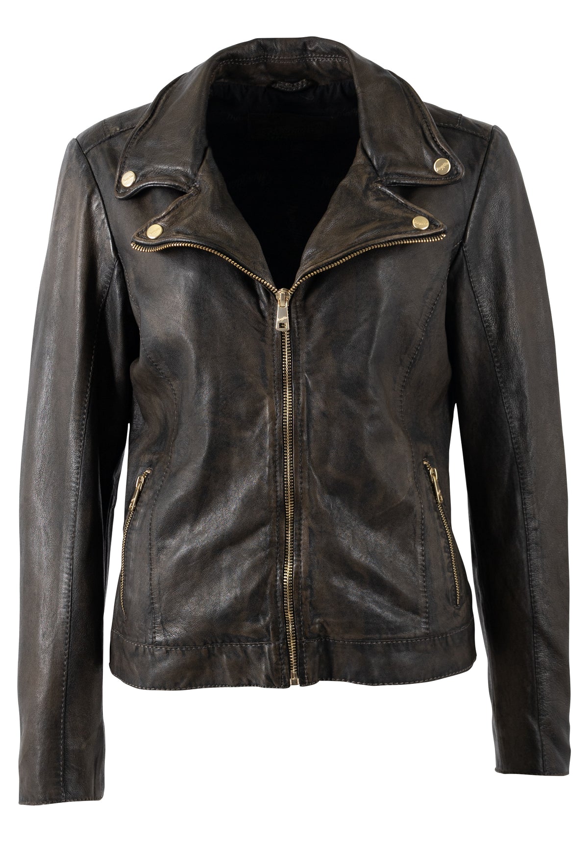Bikerjacke 1101-0928 antique black
