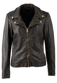 Bikerjacke 1101-0928 antique black