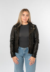 Bikerjacke 1101-0928 antique black