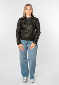 Bikerjacke 1101-0928 antique black