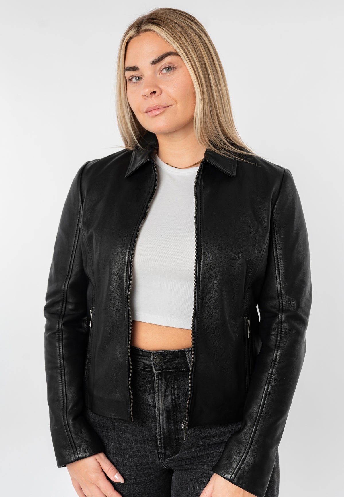 Lederjacke 1101-0930 black