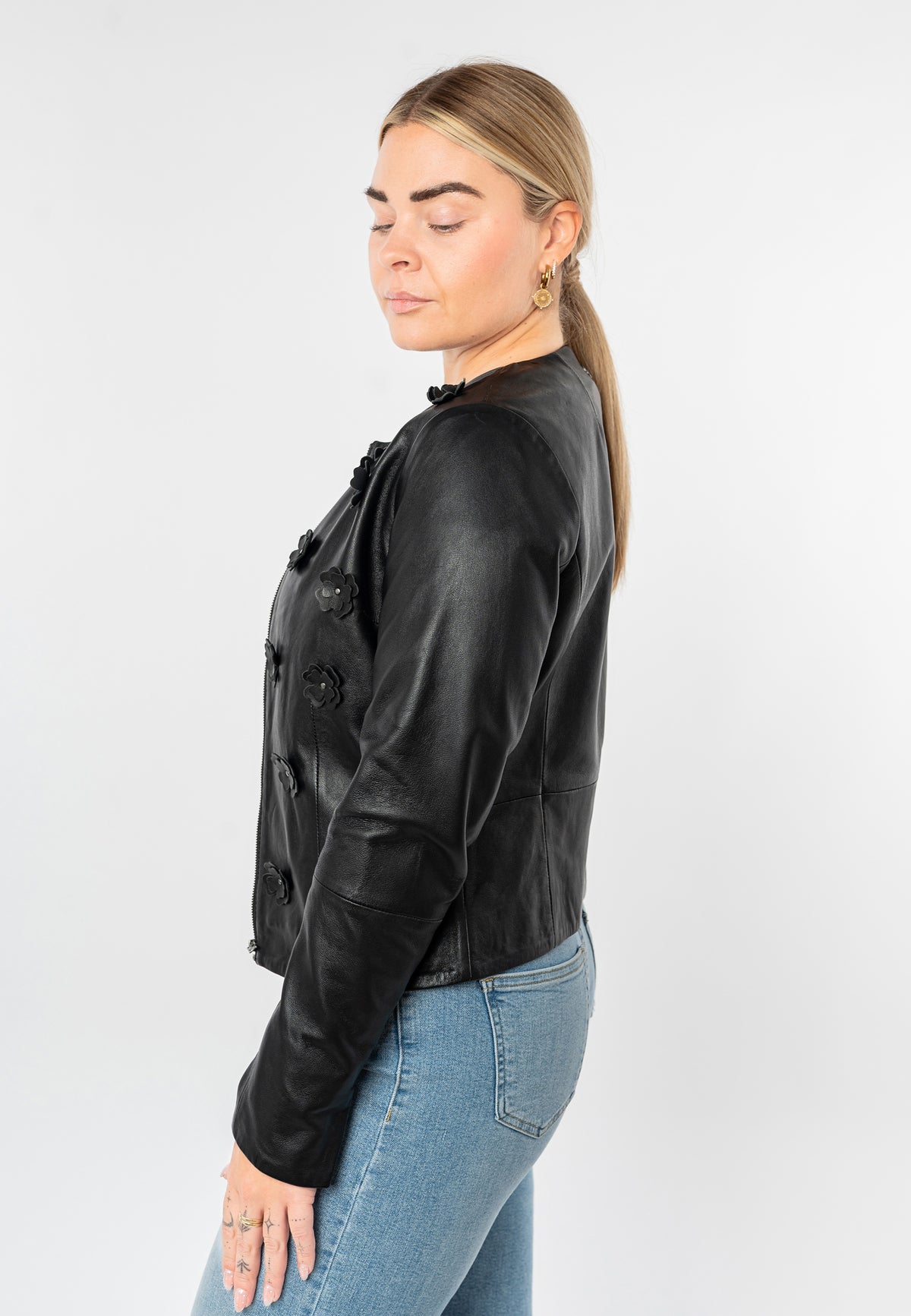 Lederjacke 1101-0934 black