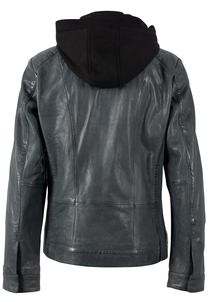 Lederjacke 1101-0747 dark sage