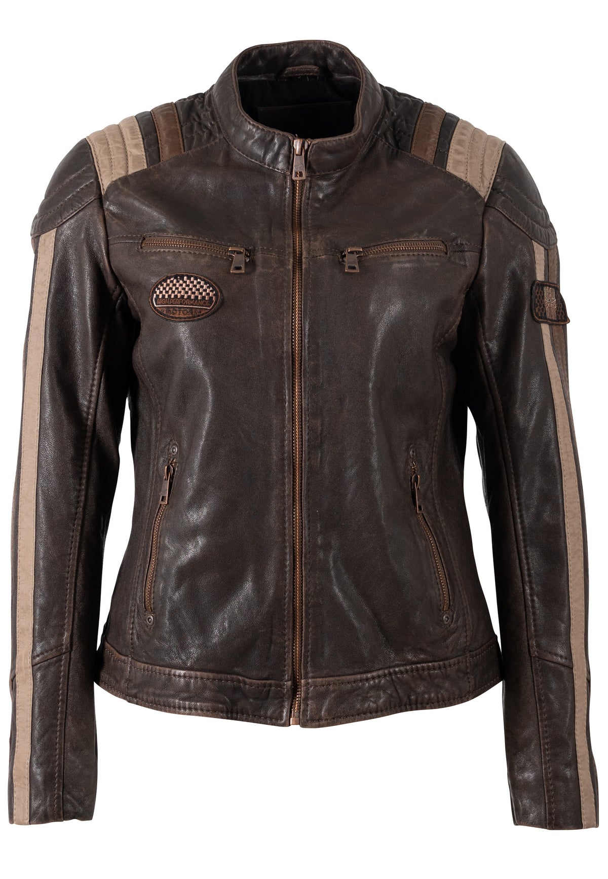 Racerjacke 1101-0757 brown