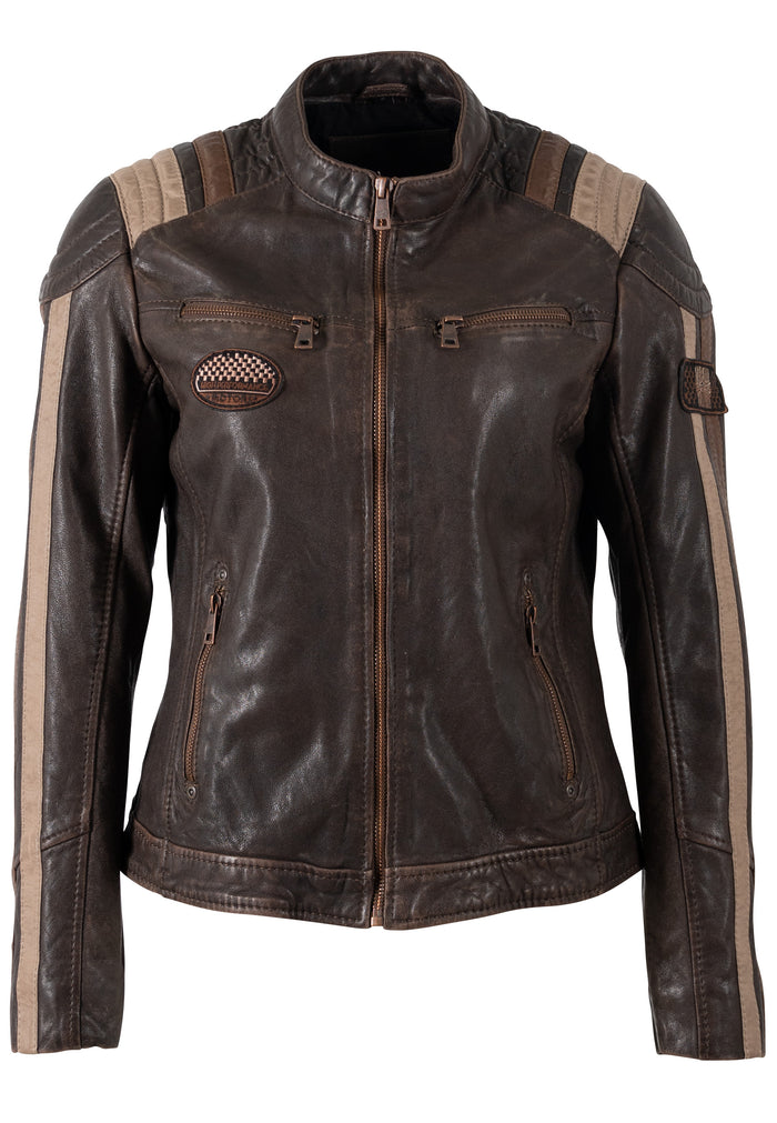 Racerjacke 1101-0757 brown