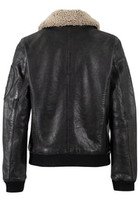 Lederjacke 1101-0758 vintage black