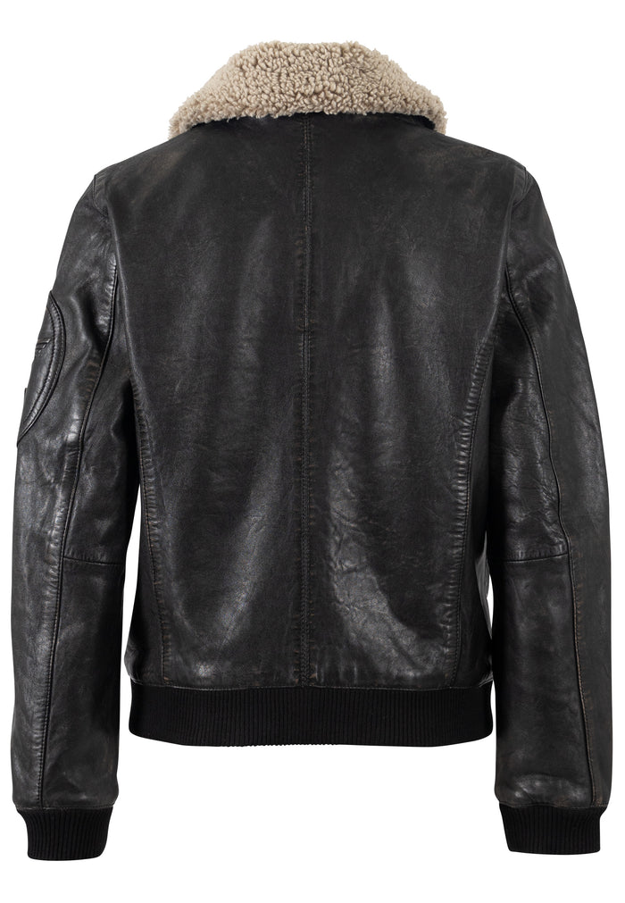 Lederjacke 1101-0758 vintage black