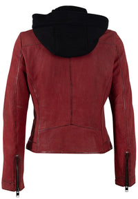 Bikerjacke 1101-0761 dark red