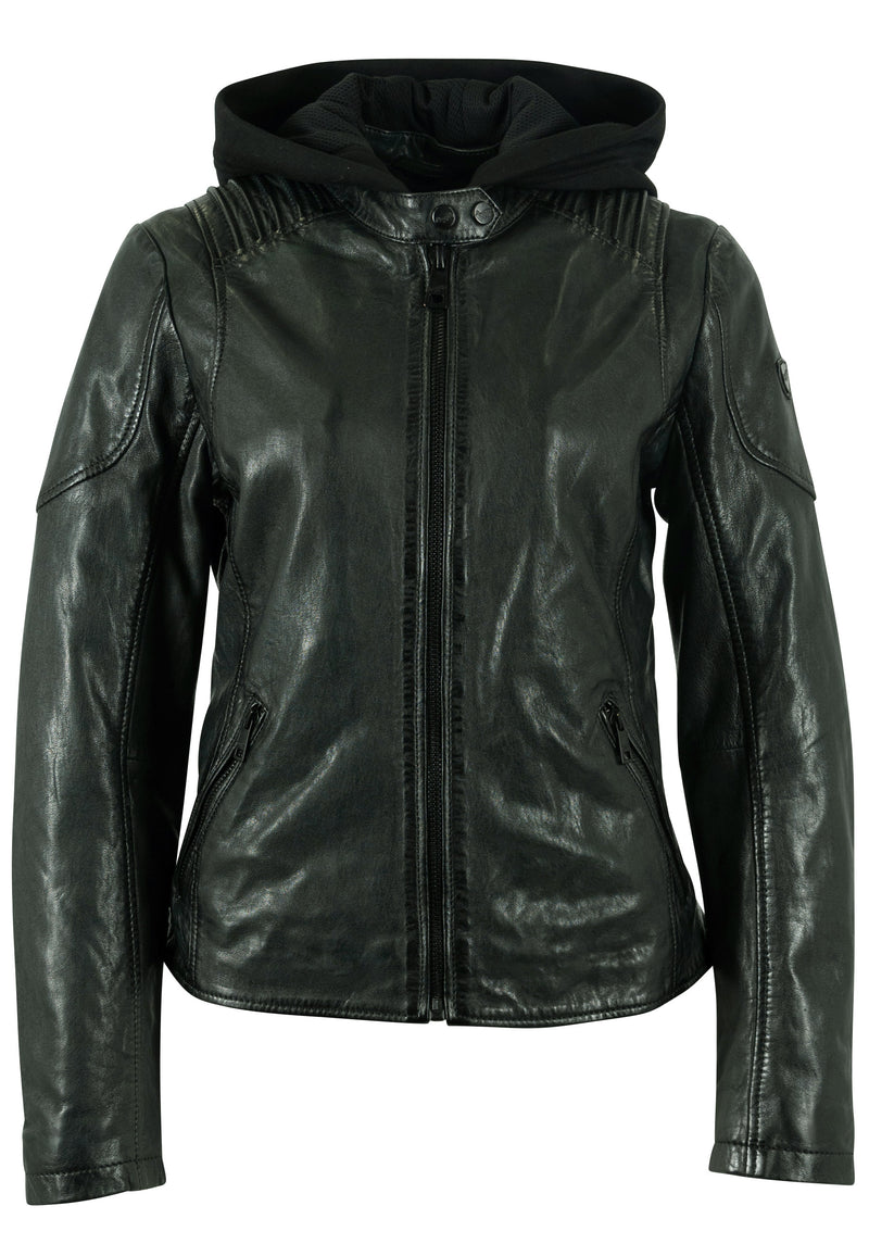 Bikerjacke 1101-0775 forest green