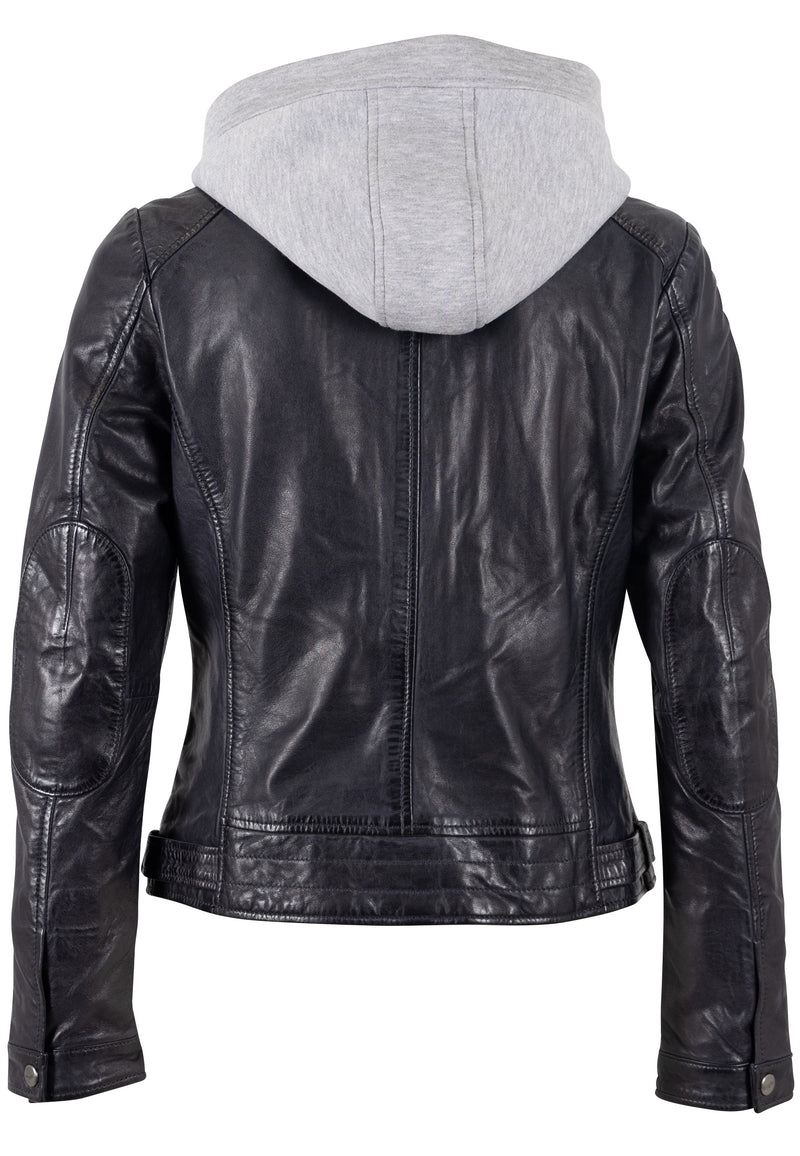 Lederjacke 1101-0779 dark blue