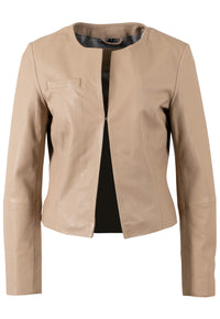 Lederjacke 1101-0780 light beige