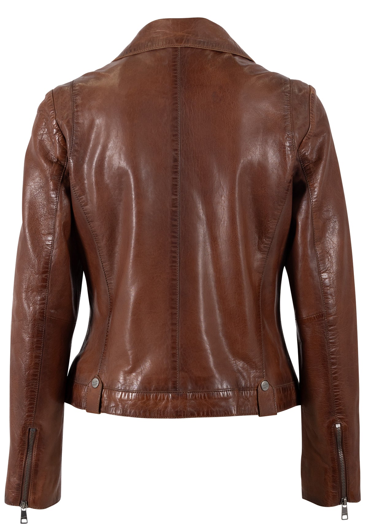 Bikerjacke 1101-0786 dark cognac