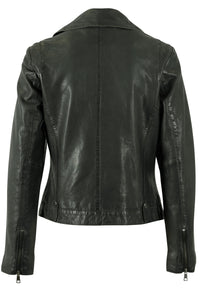Bikerjacke 1101-0786 dark olive