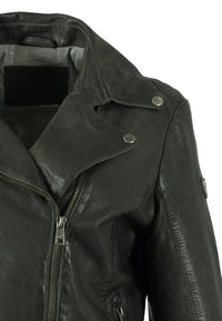Bikerjacke 1101-0786 dark olive
