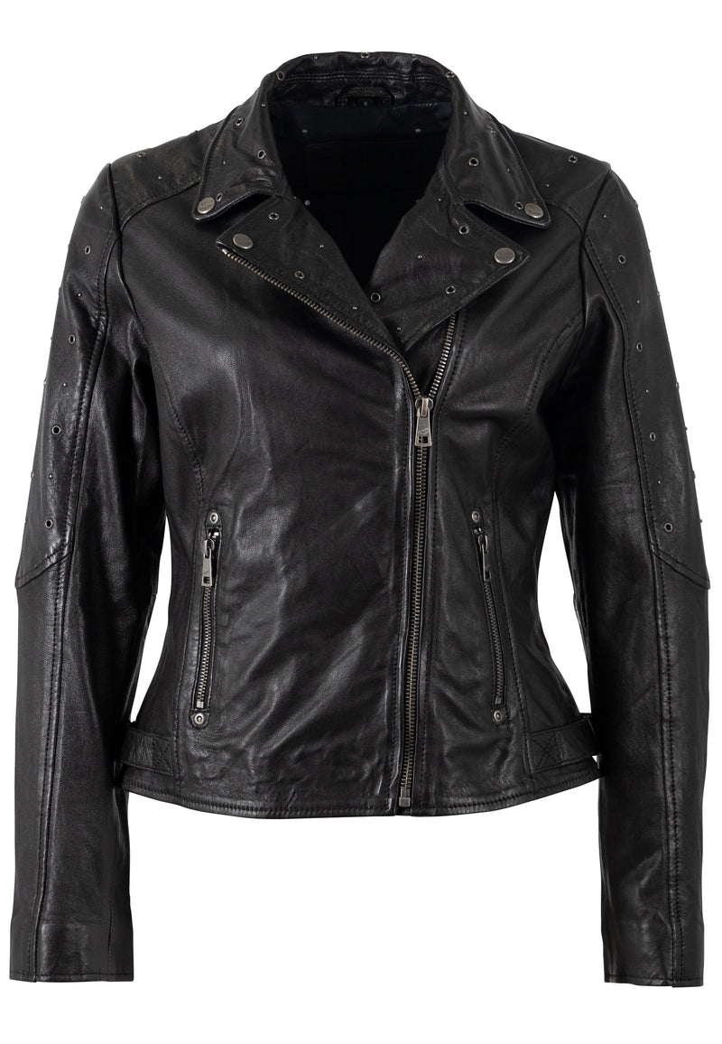 Bikerjacke 1101-0787 black