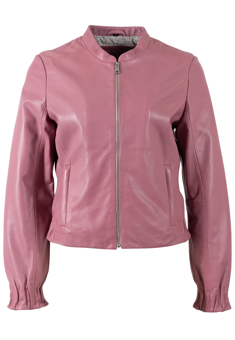 Lederjacke 1101-0790 dusty pink