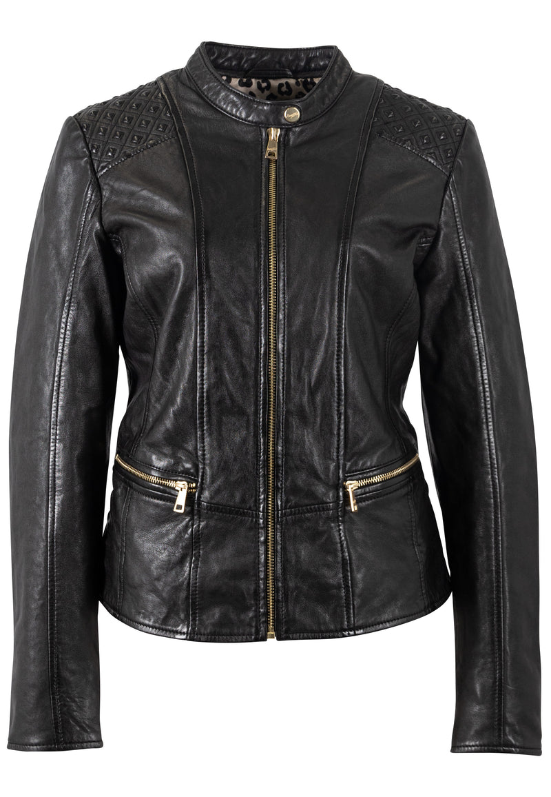 Lederjacke 1101-0792 black