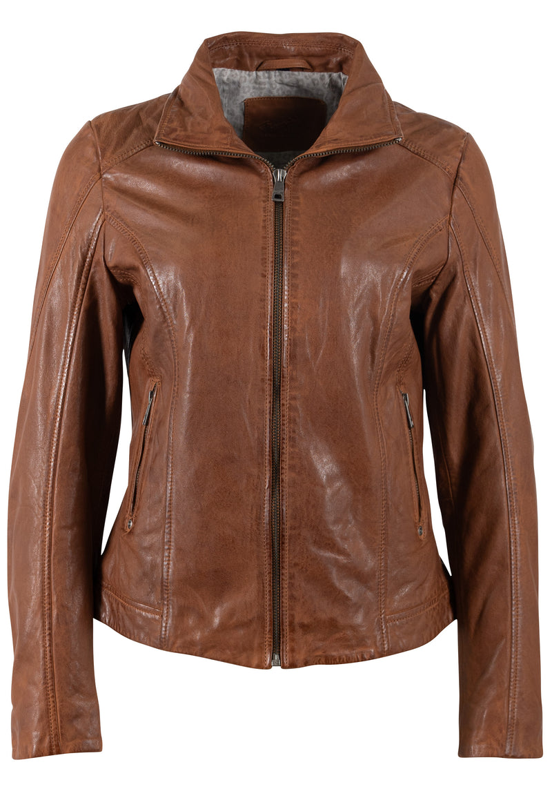 Lederjacke 1101-0800 whiskey