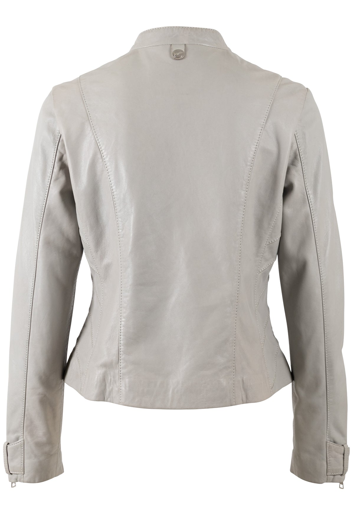 Lederjacke 1101-0801 silver grey
