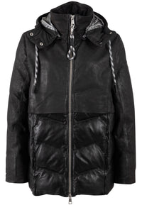 Lederjacke 1101-0803 dark anthracite