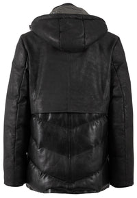 Lederjacke 1101-0803 dark anthracite